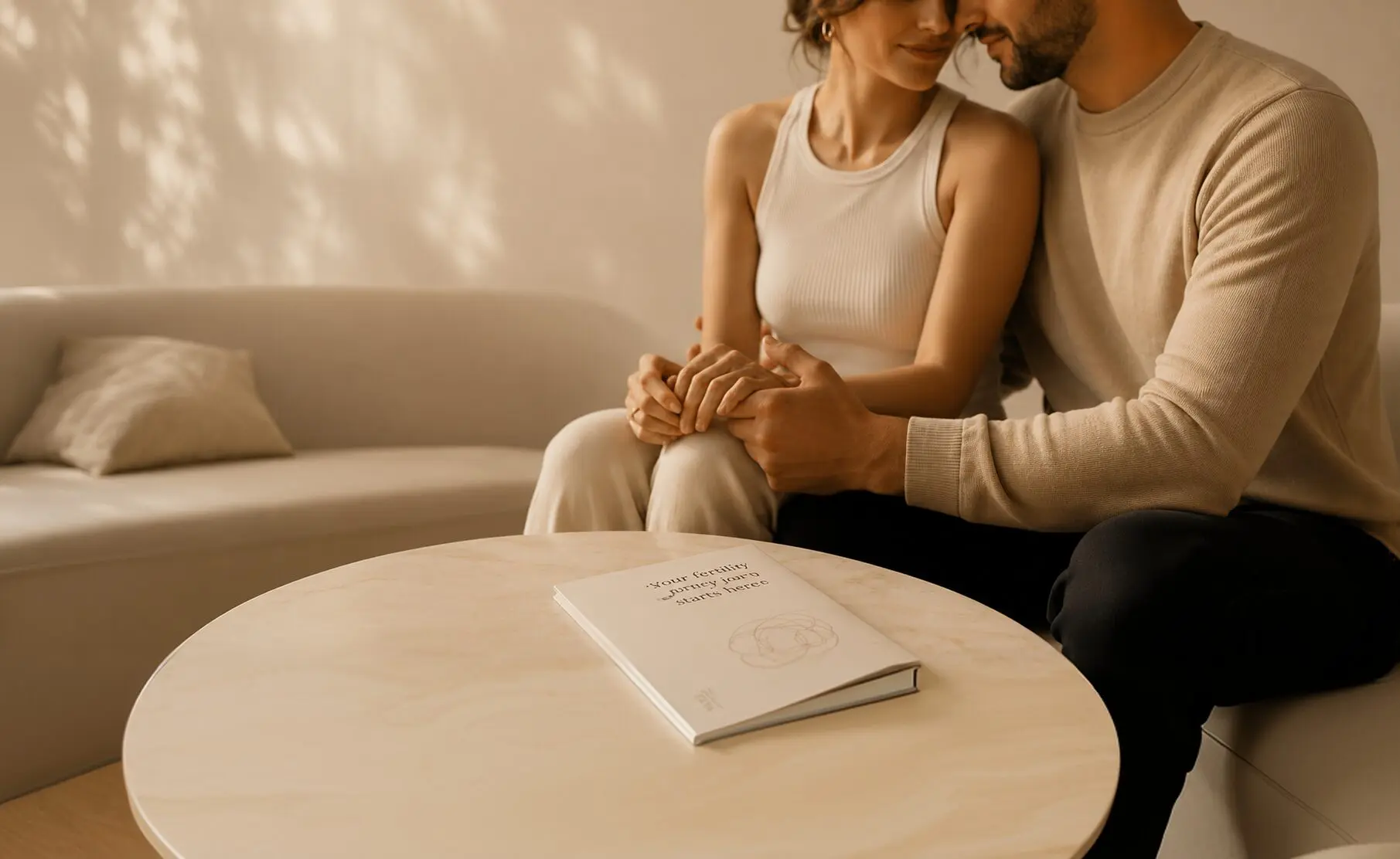 Couple understanding fertility